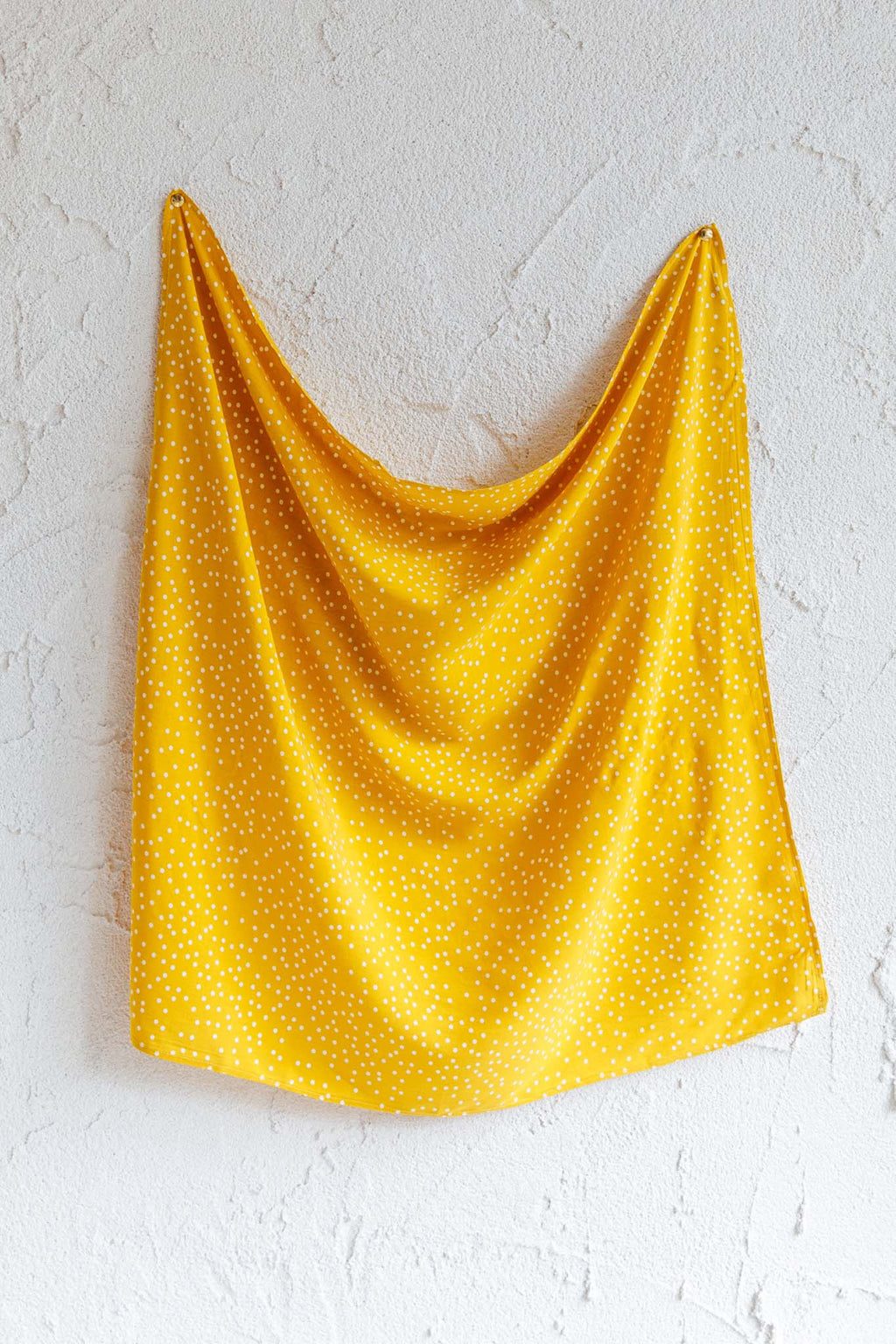 Sundaze Square Scarf Dotty Yellow by Selfie Leslie