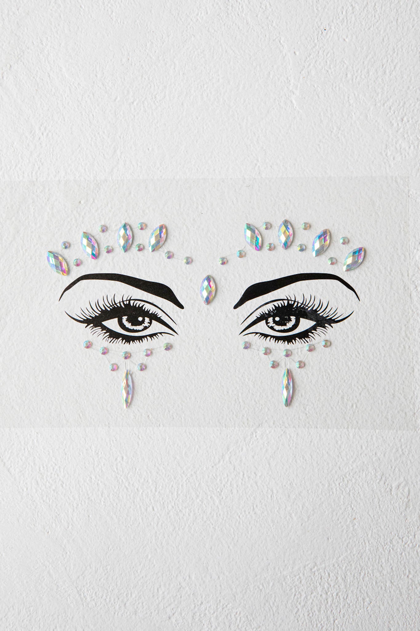 Electric Nights Face Jewels Multi C by Selfie Leslie