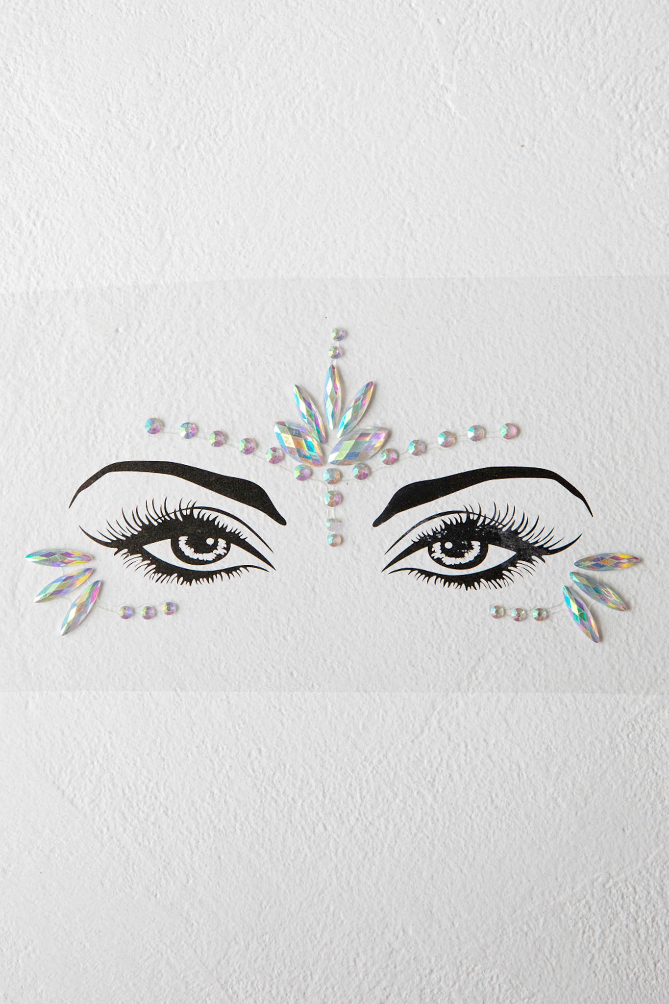 Electric Nights Face Jewels Multi G by Selfie Leslie