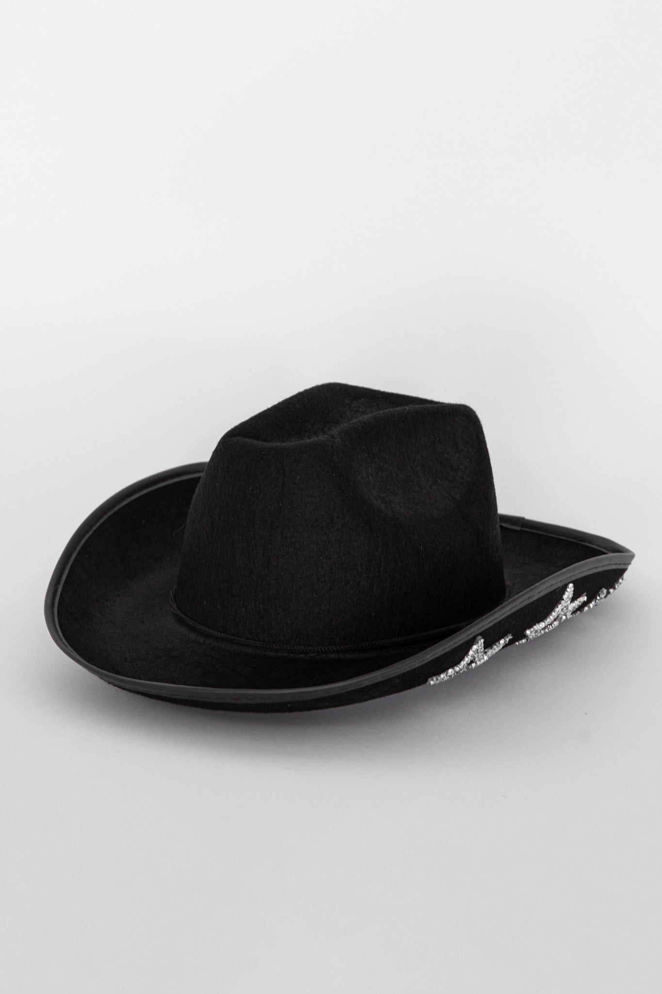 Bobby Rhinestone Star Cowboy Hat Black by Selfie Leslie