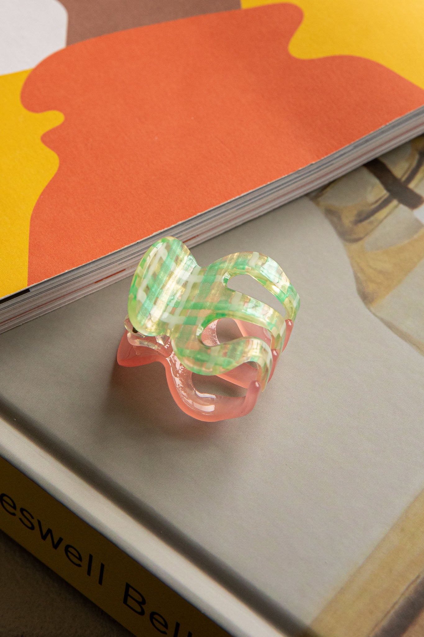 Anita Two-Side Hair Clip Green by Selfie Leslie