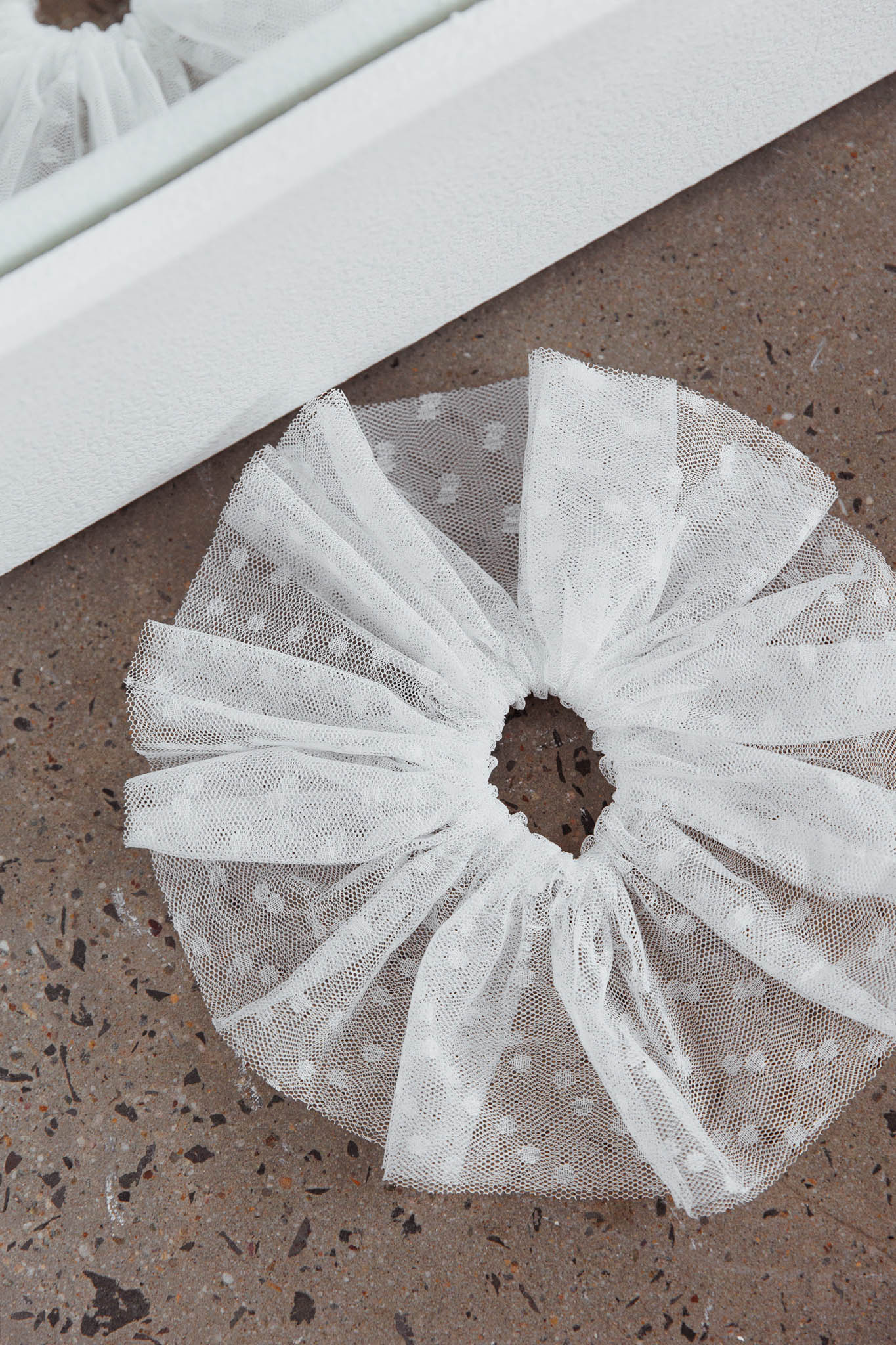Samara Lace Scrunchie White by Selfie Leslie