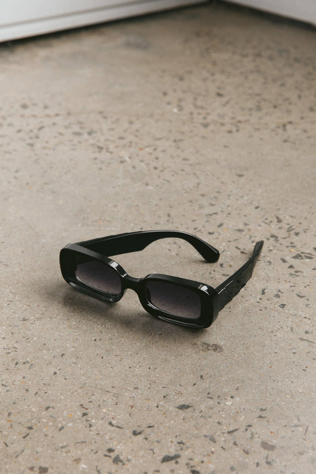 Zion Square Frame Sunglasses Black by Selfie Leslie