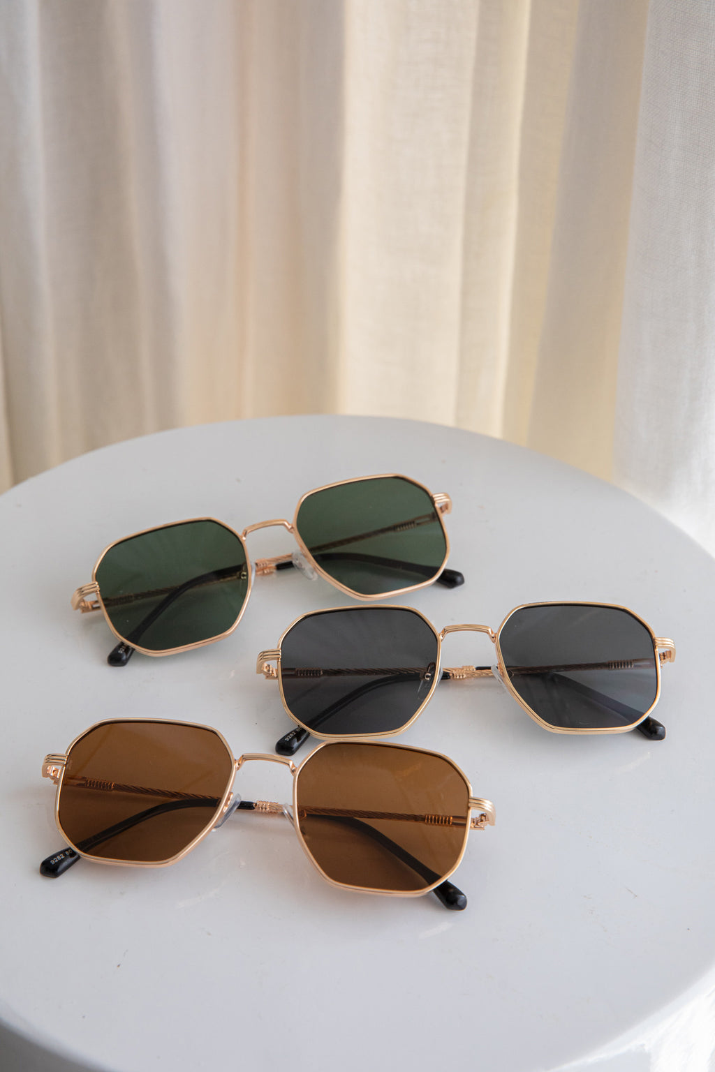 Sahara Aviator Sunglasses Dark Green by Selfie Leslie