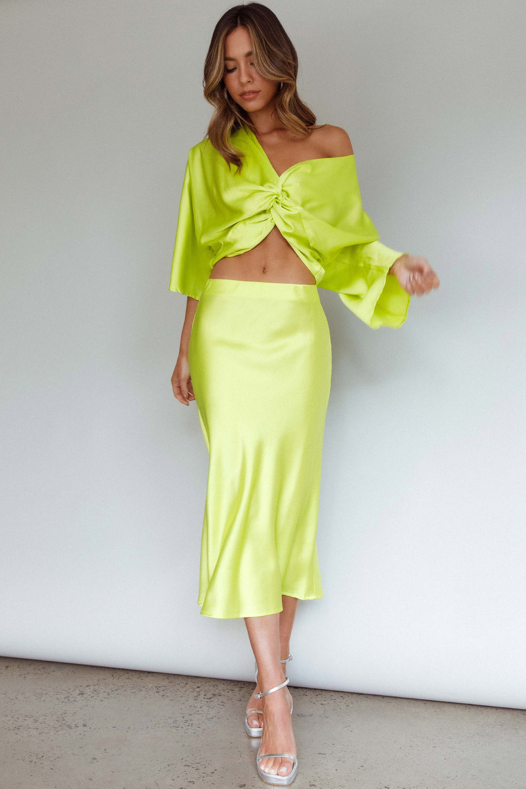 Casablanca Twist Top Citron by Selfie Leslie