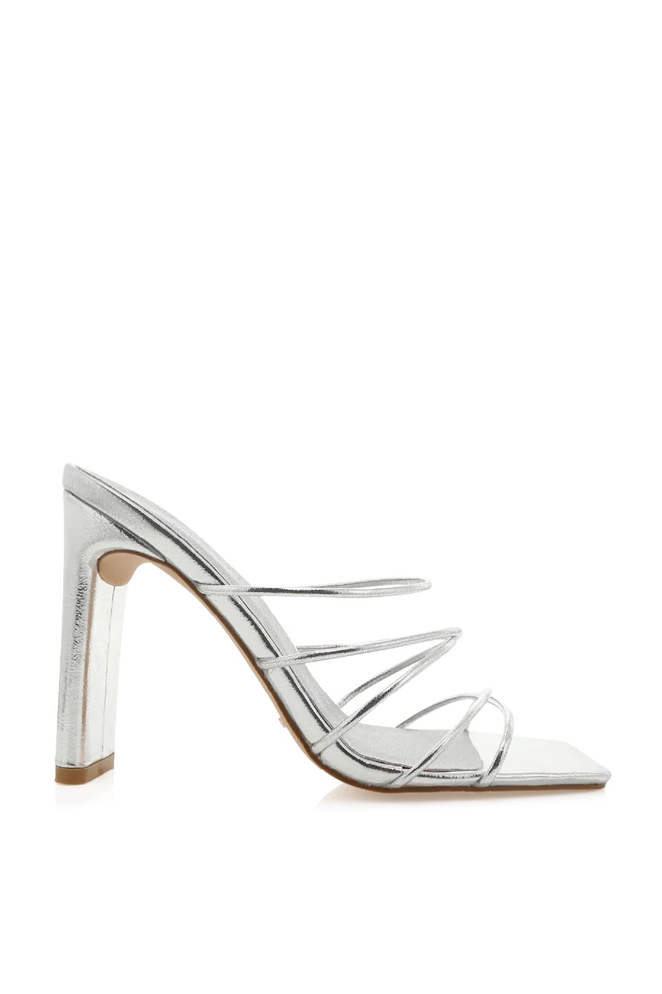 Billini Cattie Heel Silver by Selfie Leslie