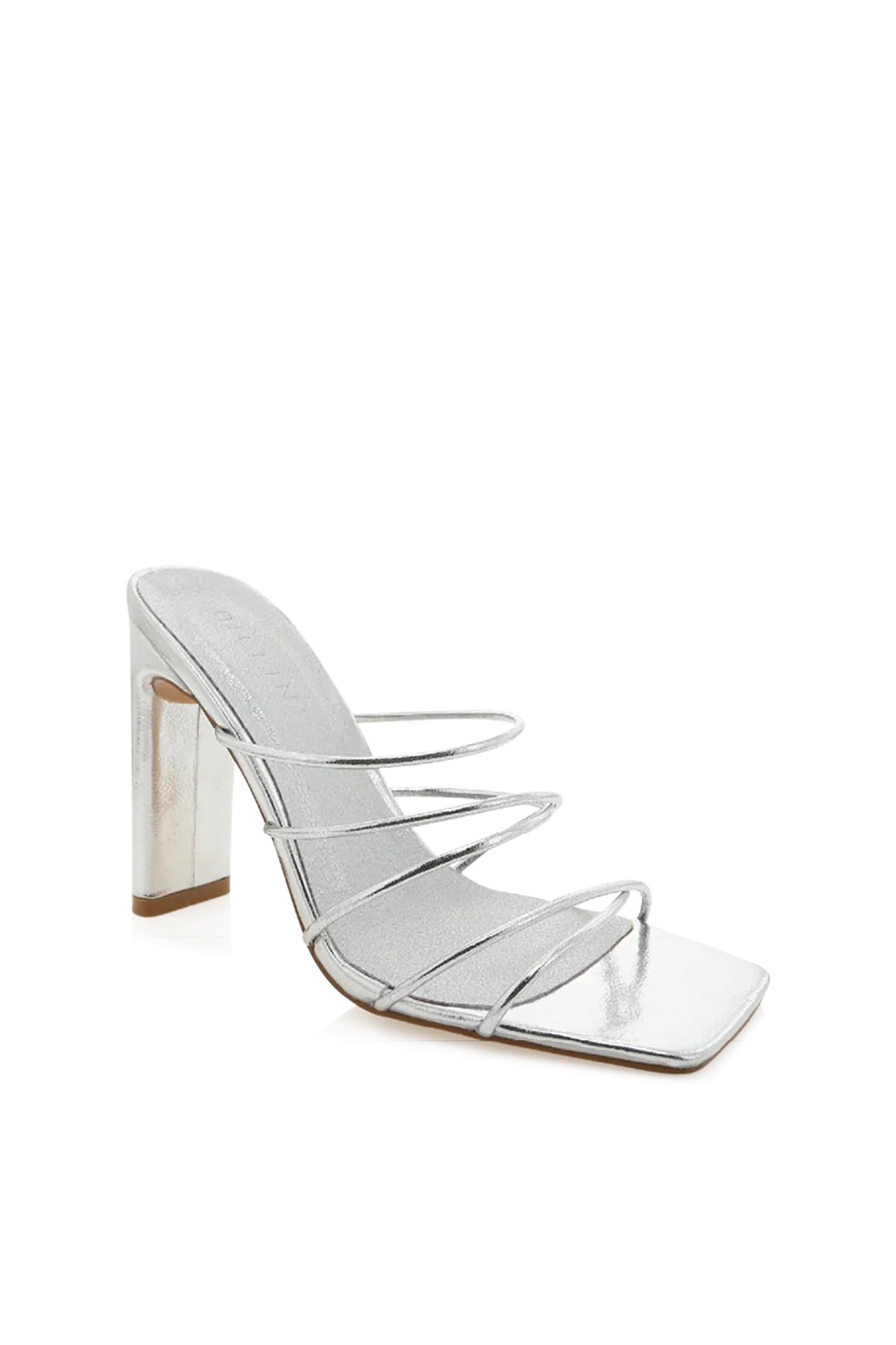 Billini Cattie Heel Silver by Selfie Leslie