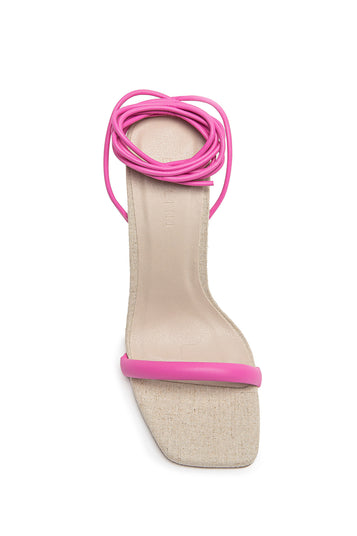 BiLLiNi Gracen Triangle Block Heel White