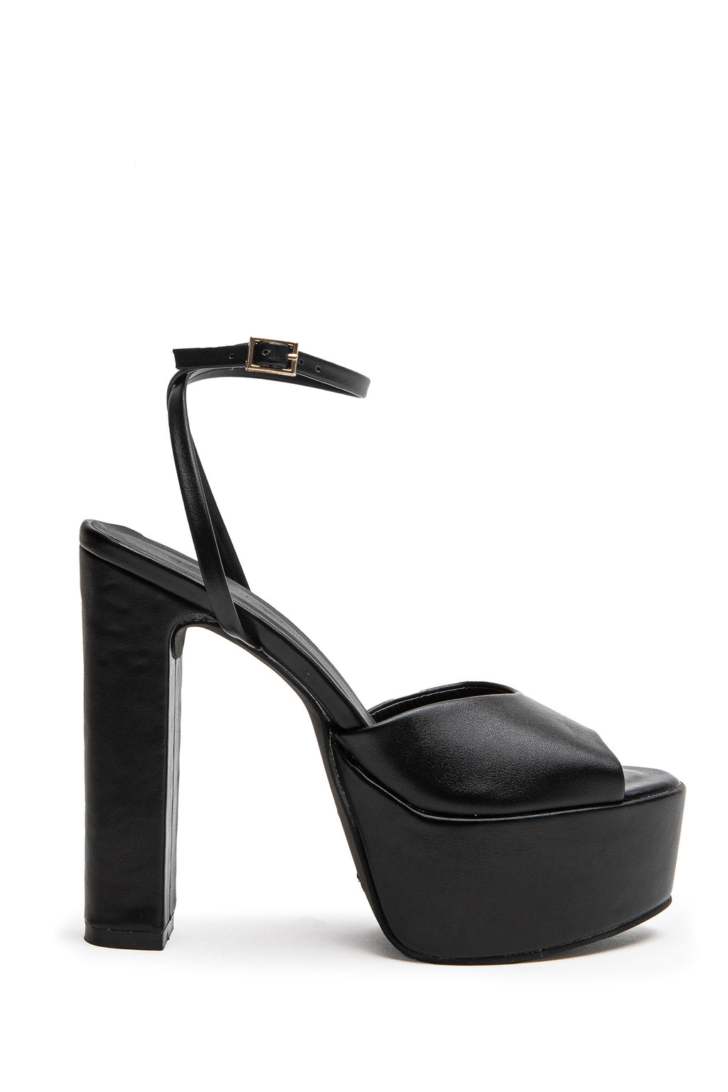 Billini Farley High Platform Block Heel Black by Selfie Leslie