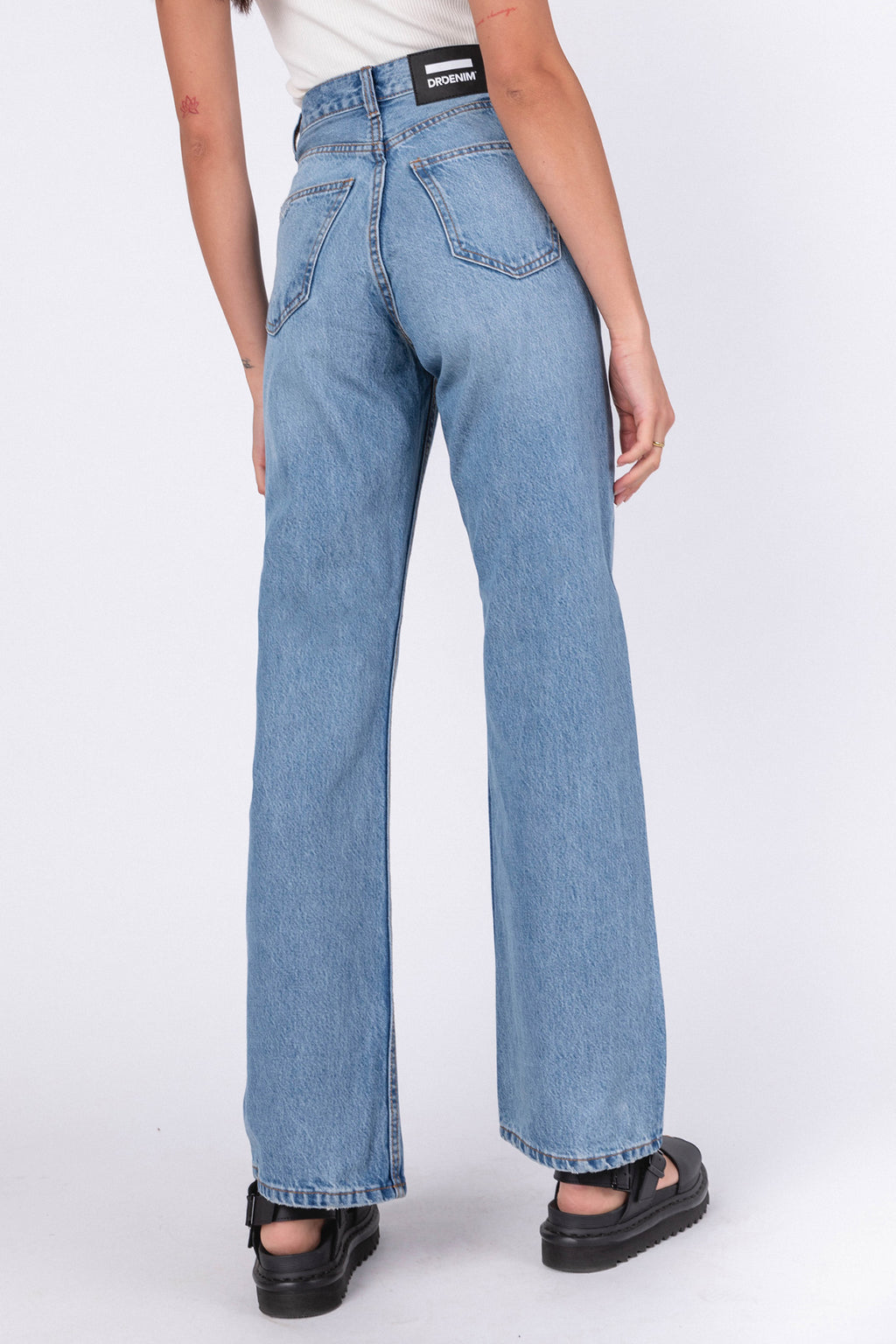 Dr Denim Echo Jeans Blue Jay by Selfie Leslie
