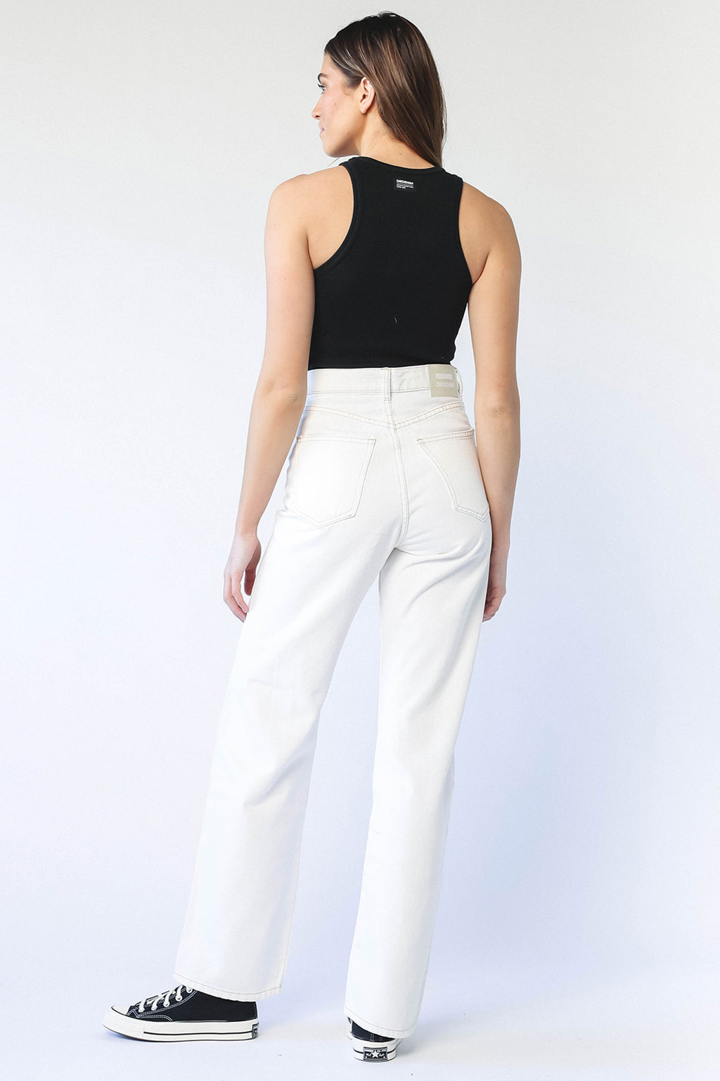 Dr Denim Echo Jeans Light Ecru by Selfie Leslie