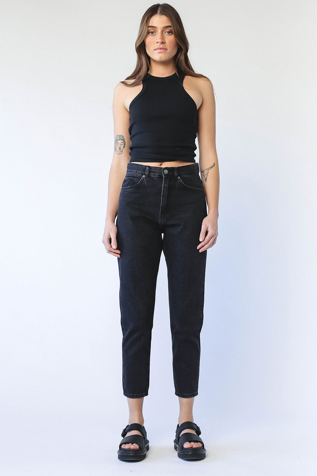 Dr Denim Nora Jeans Black Retro by Selfie Leslie