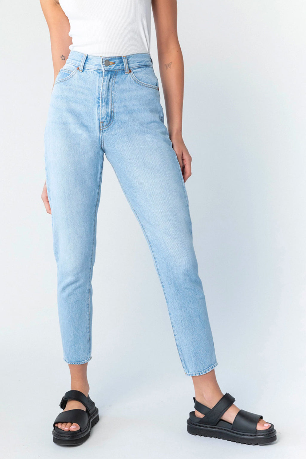 Dr Denim Nora Jeans Light Blue Jay by Selfie Leslie