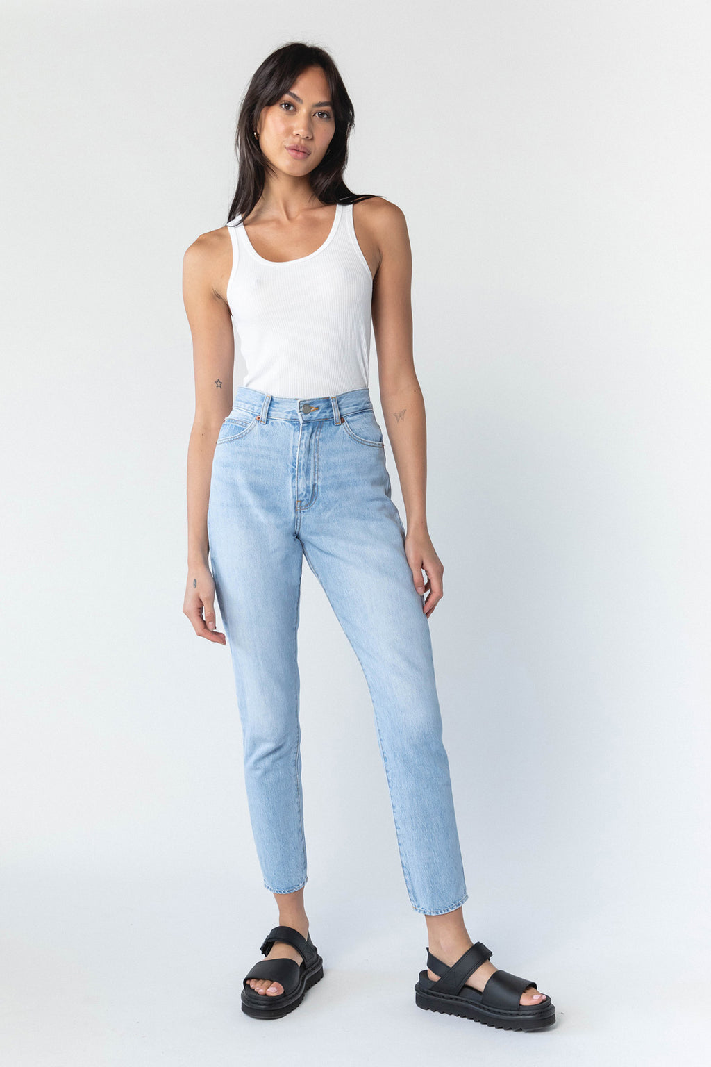 Dr Denim Nora Jeans Light Blue Jay by Selfie Leslie