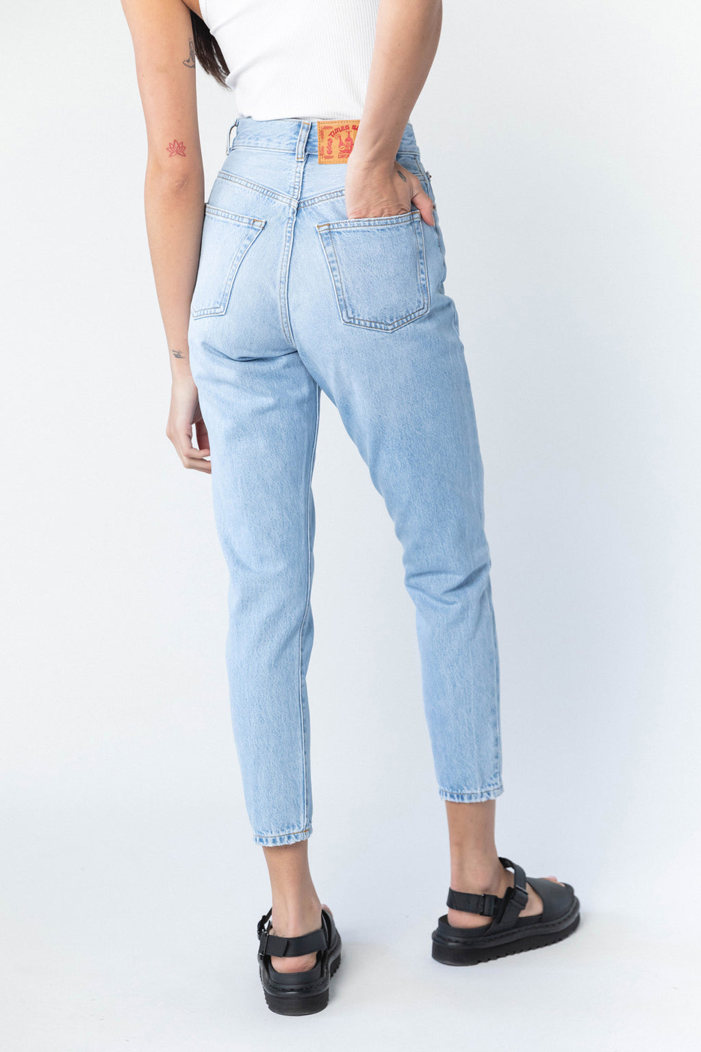 Dr Denim Nora Jeans Light Blue Jay by Selfie Leslie
