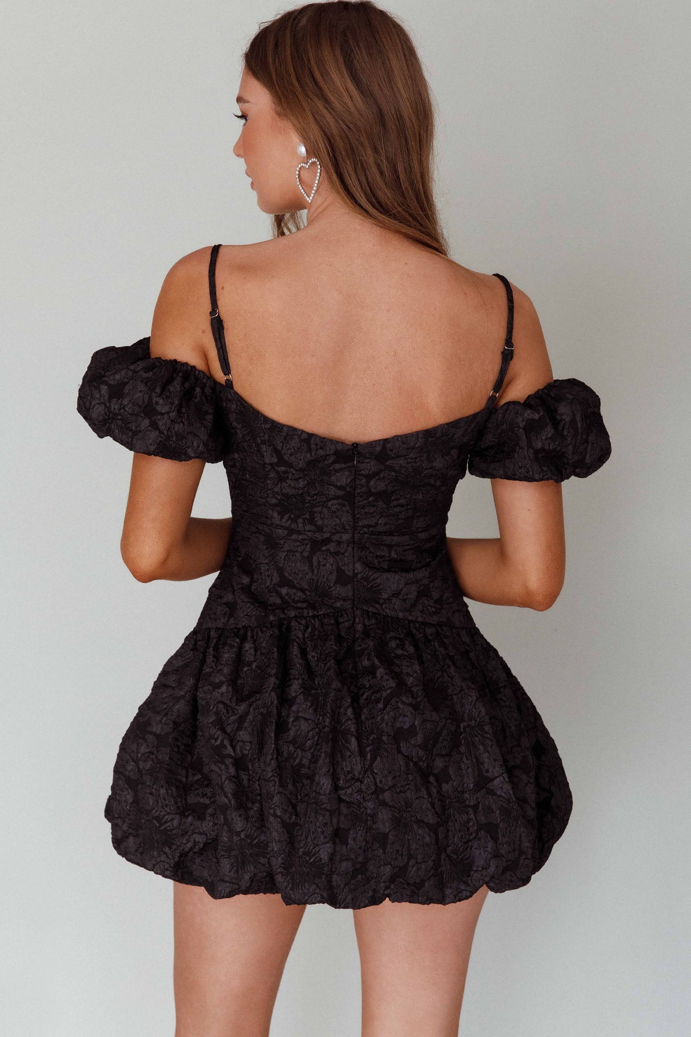 Mon Bebe Drop Waist Mini Dress Black Mon Bebe Drop Waist Mini Dress Black