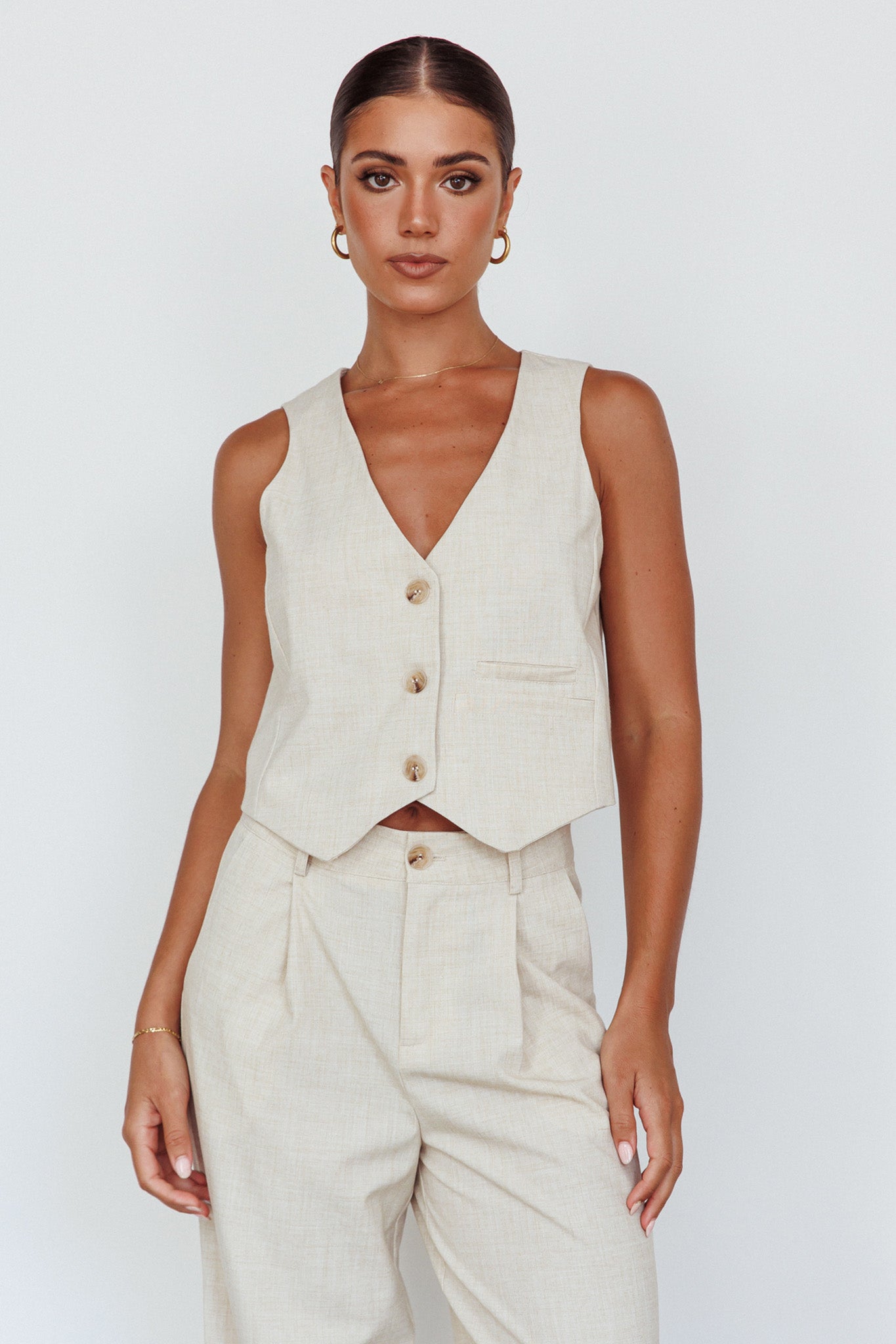 Times Square Trouser Pants Natural by Selfie Leslie