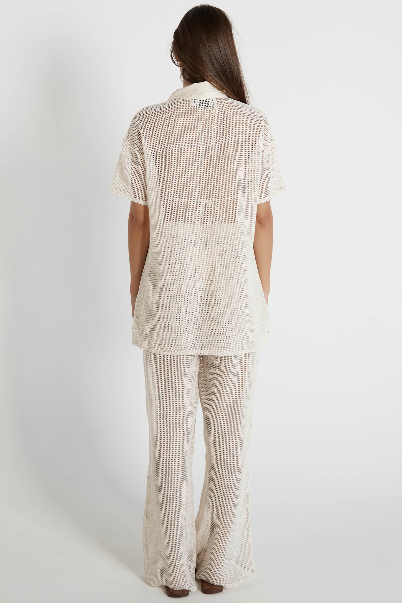Tavia Buttoned Knit Top Sand by Selfie Leslie