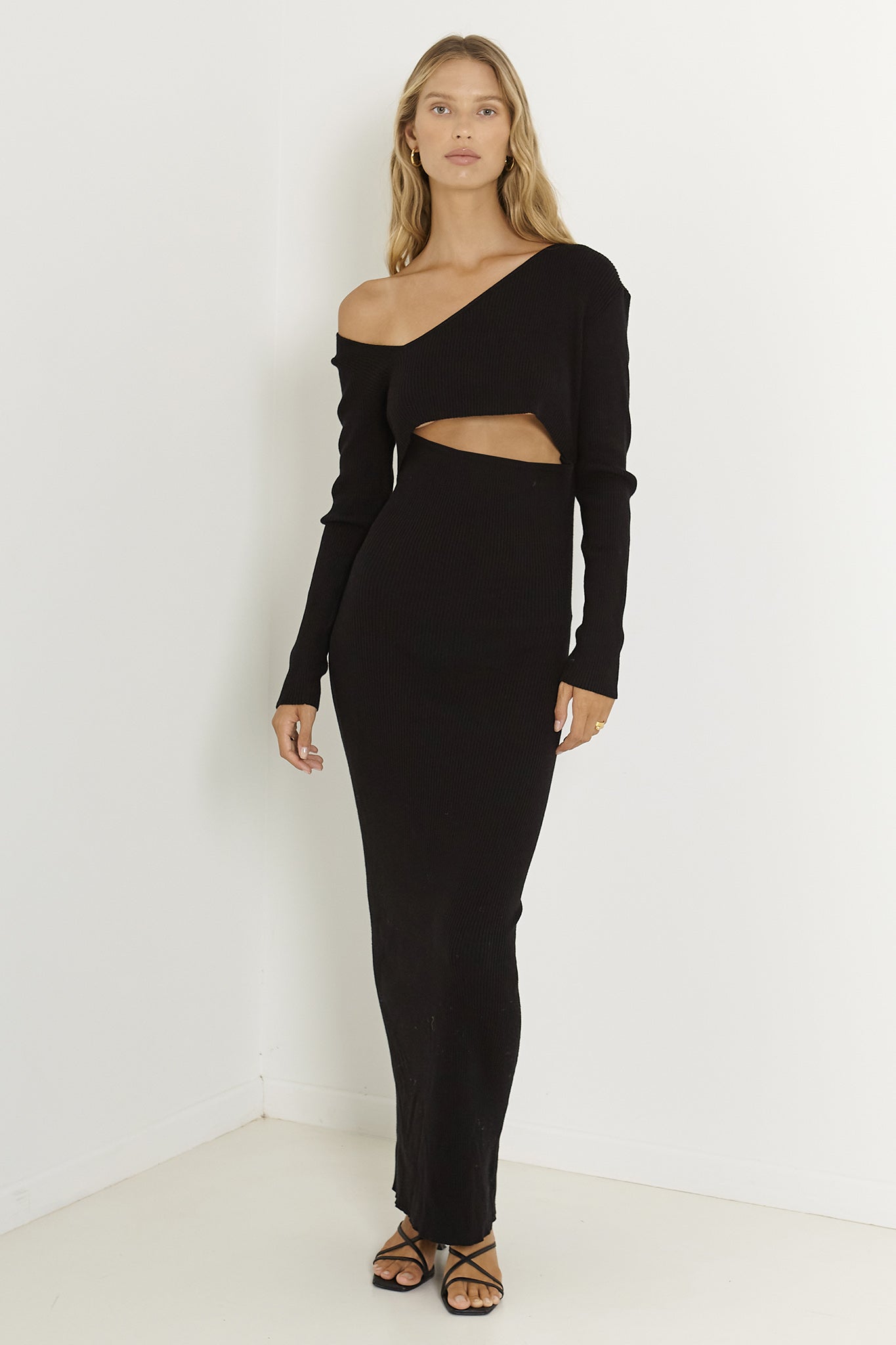 SNDYS Aurora Maxi Dress Black by Selfie Leslie