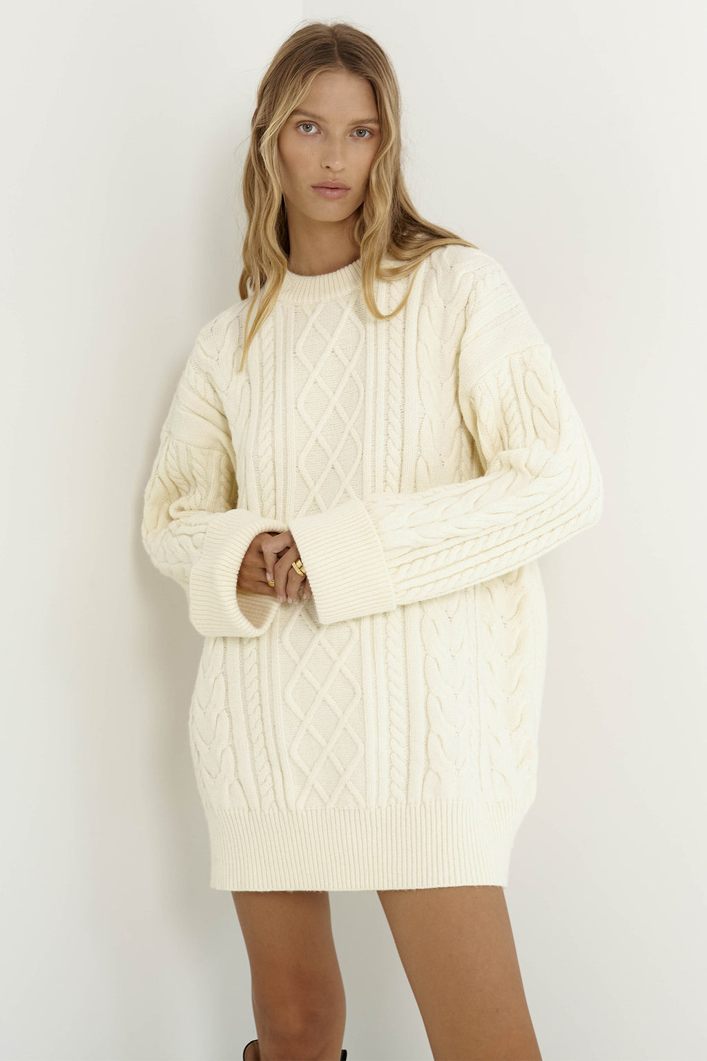 SNDYS Nellie Jumper Cream by Selfie Leslie