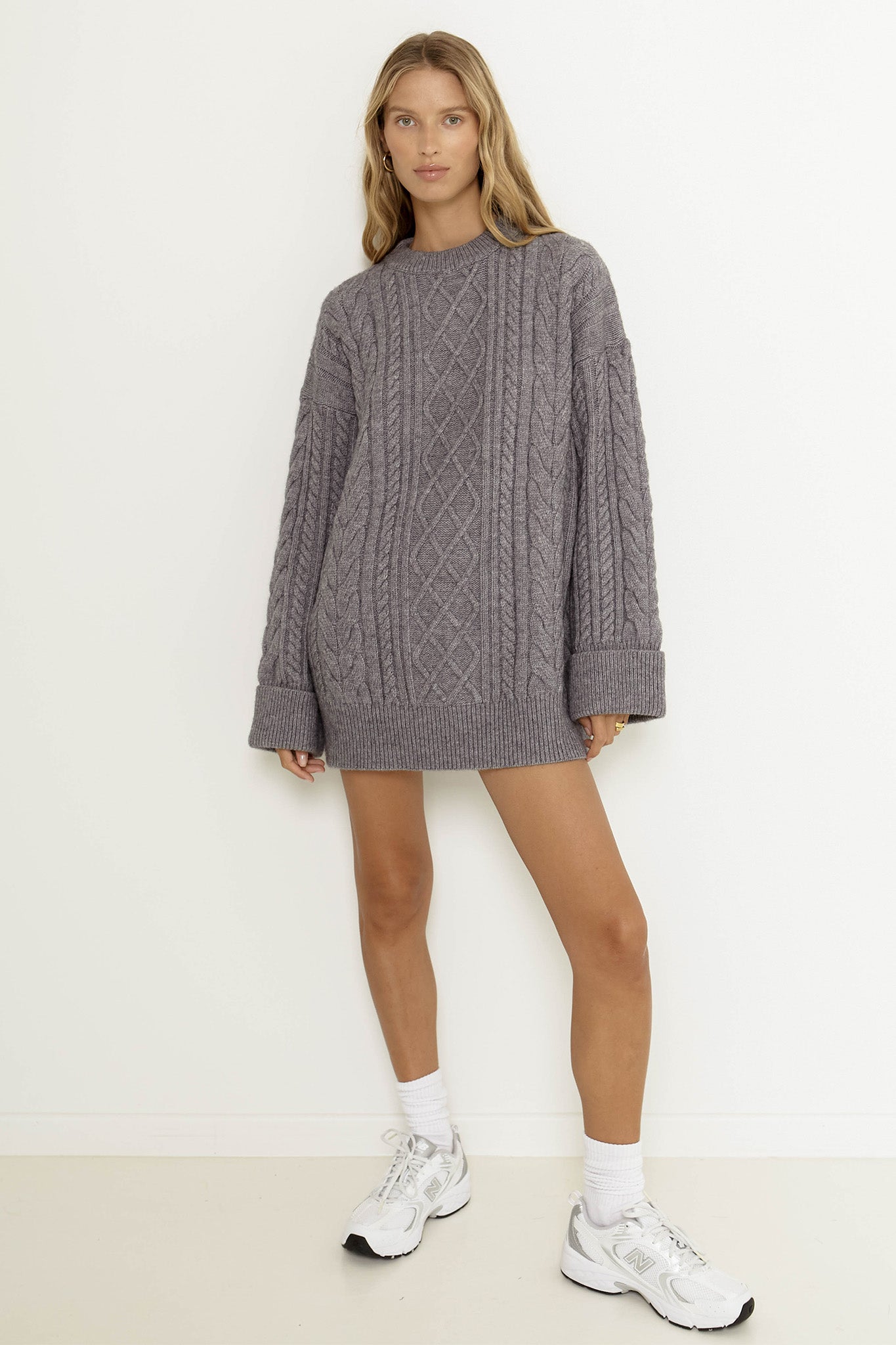 SNDYS Nellie Jumper Grey by Selfie Leslie