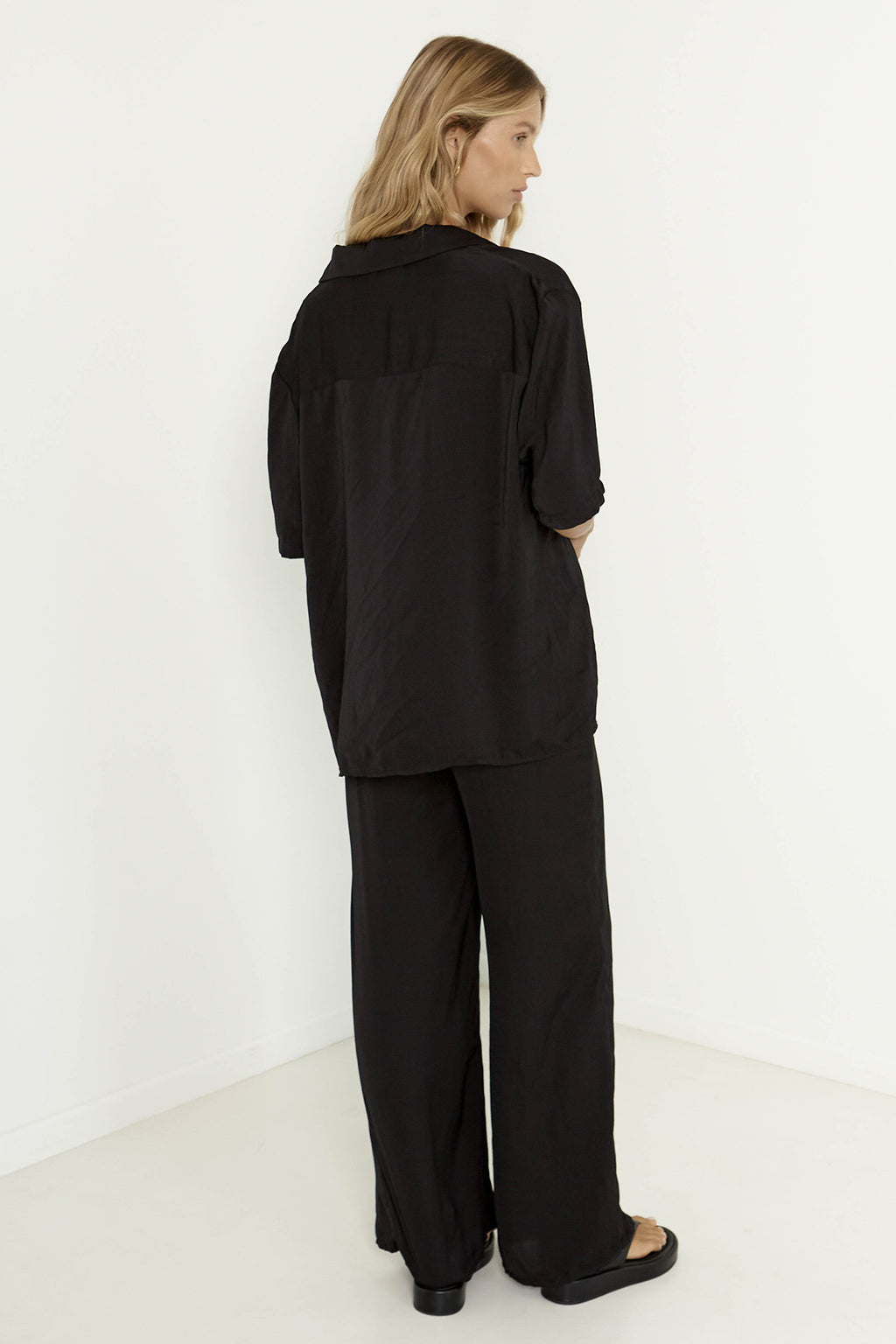 SNDYS Hallie Shirt Black by Selfie Leslie