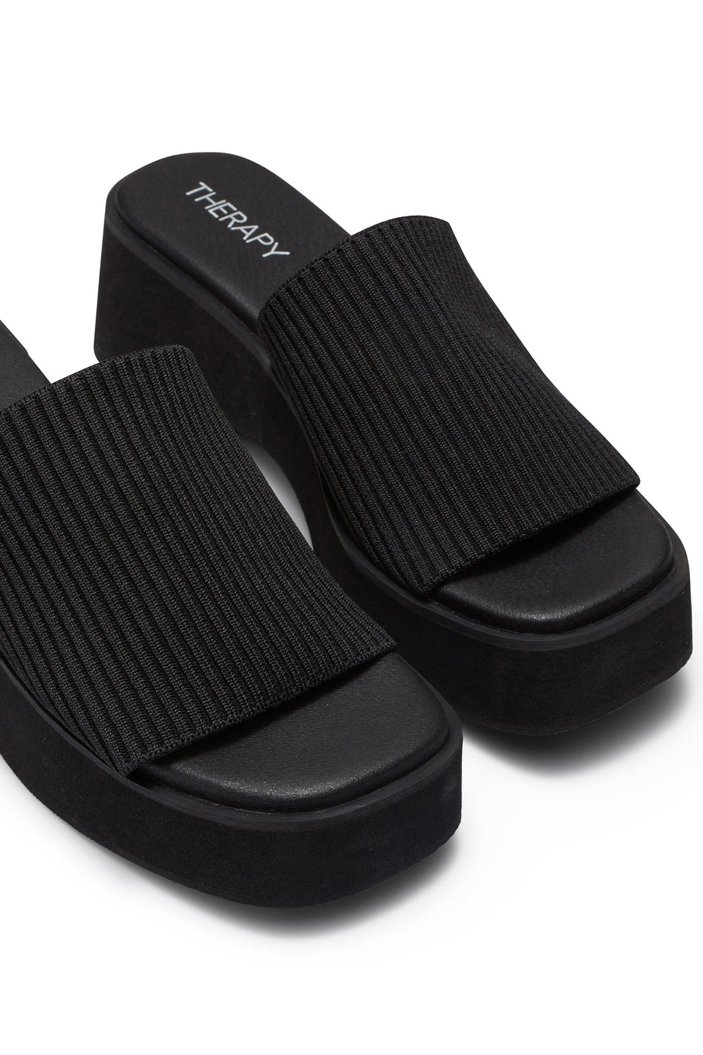Therapy Nawty Sandal Black by Selfie Leslie