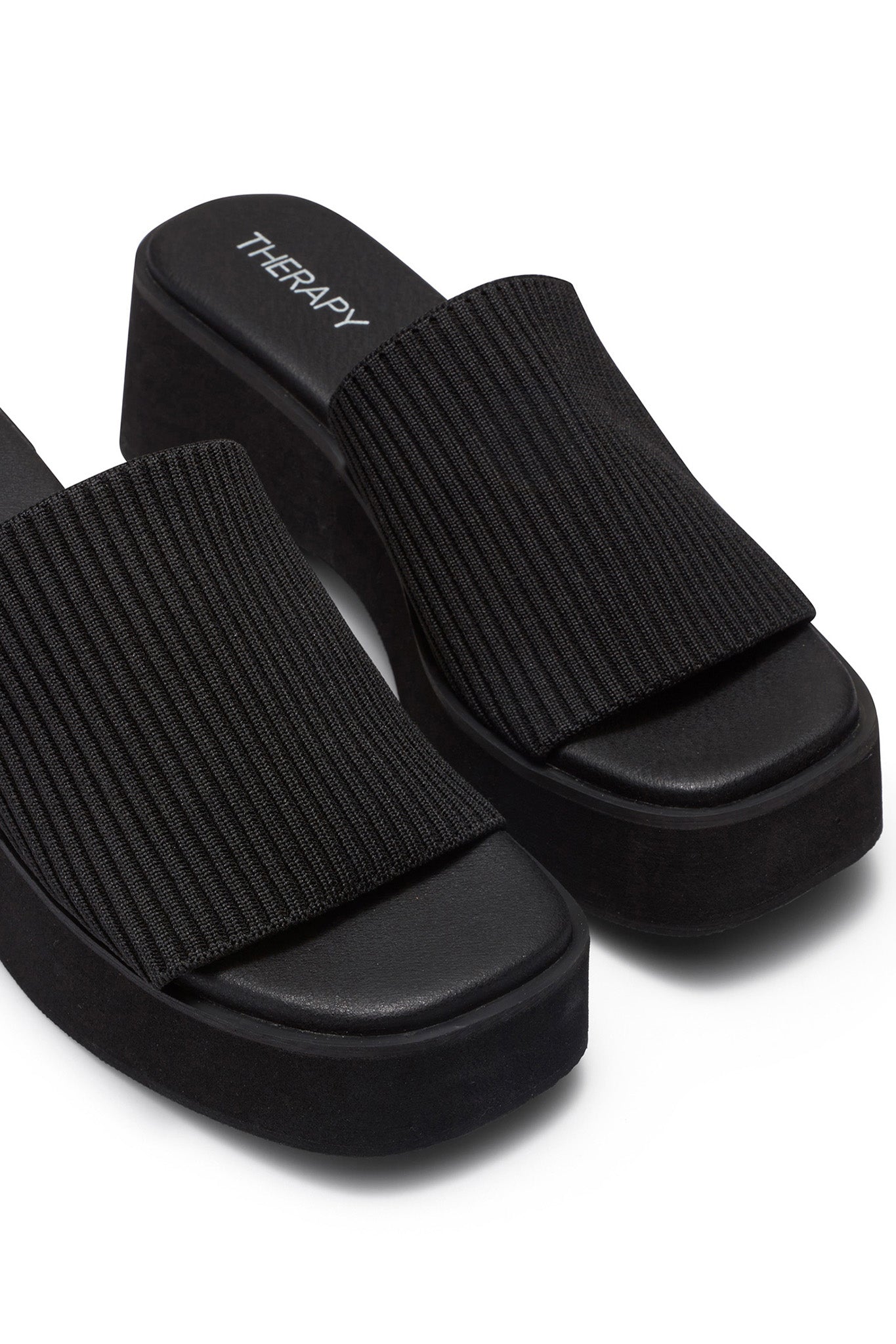 Therapy Nawty Sandal Black by Selfie Leslie
