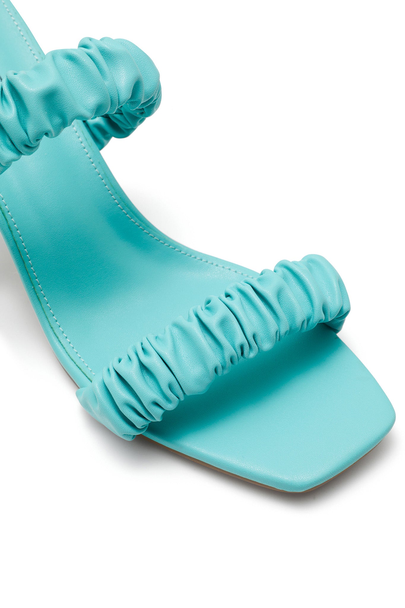 Therapy Kava Block Heel Seafoam by Selfie Leslie