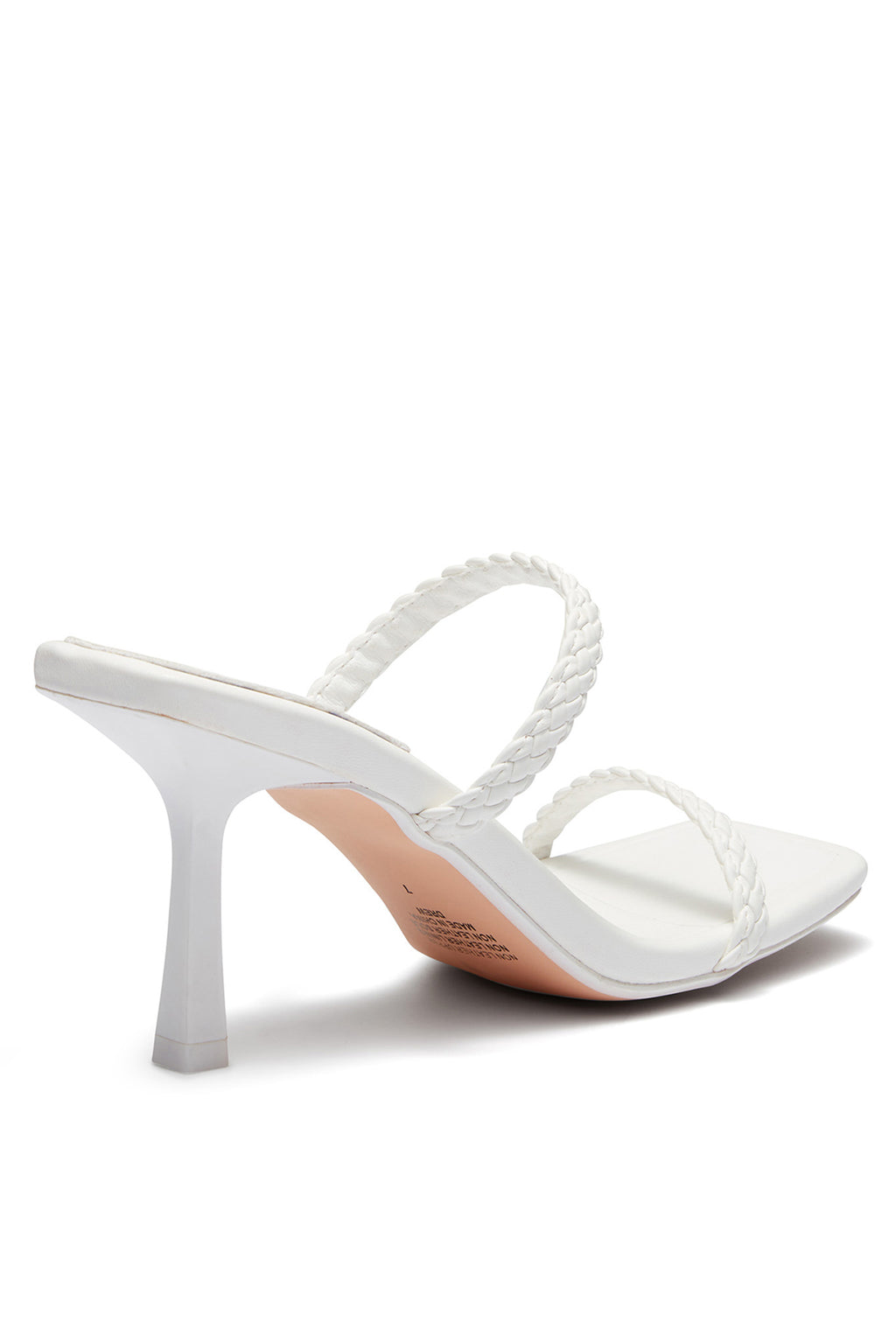 Therapy Drew Heel White by Selfie Leslie