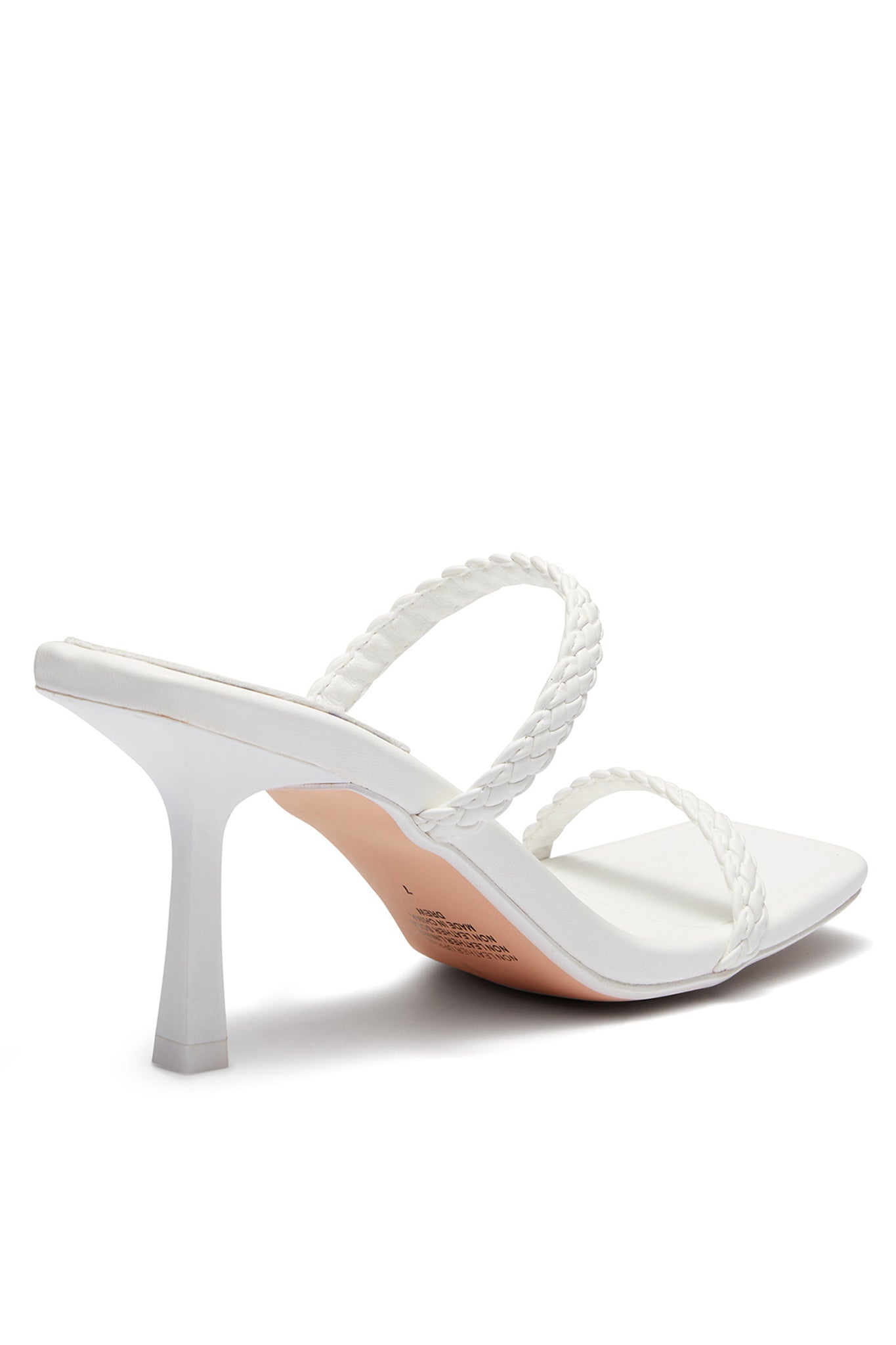 Therapy Drew Heel White by Selfie Leslie