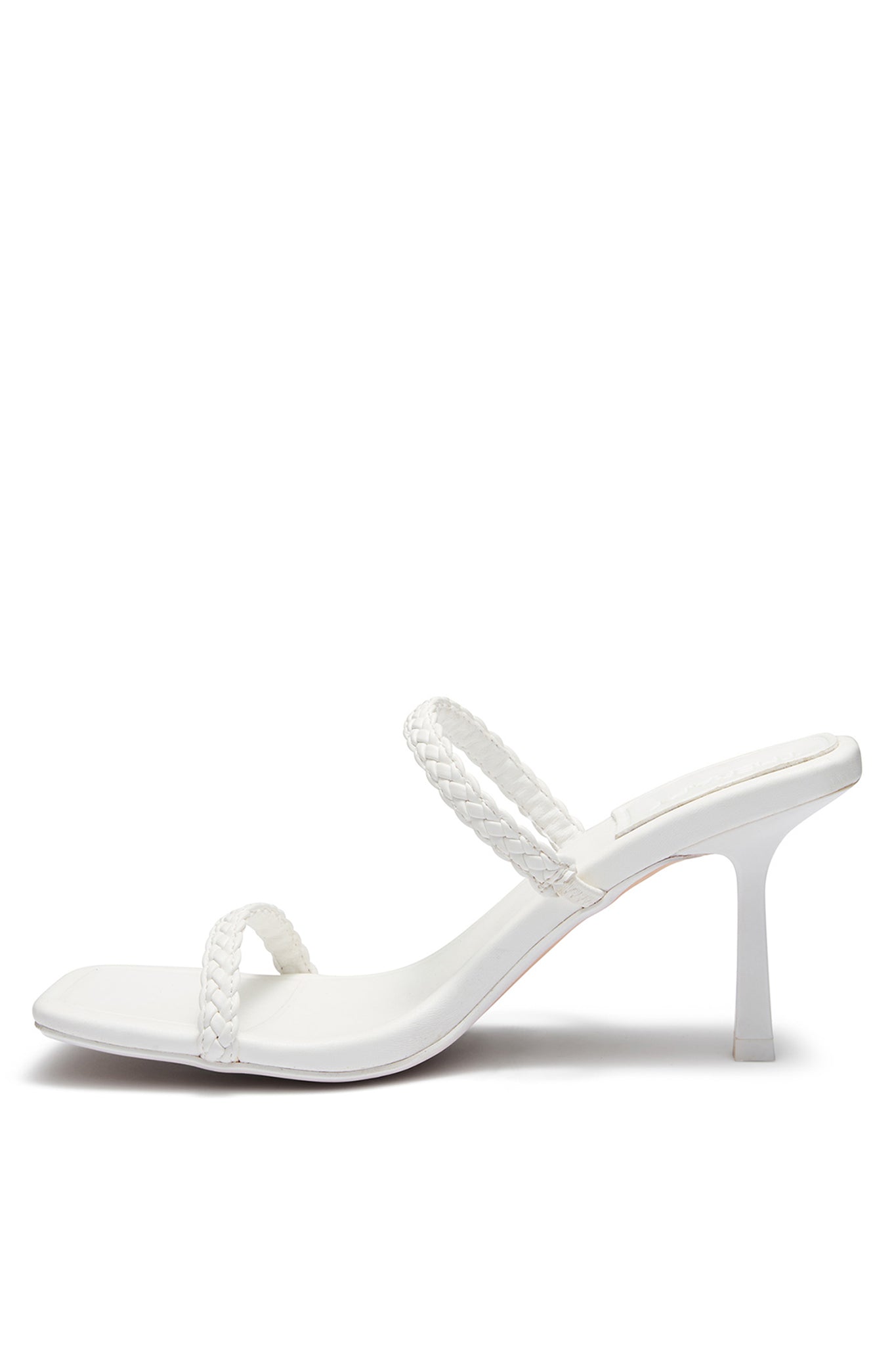 Therapy Drew Heel White by Selfie Leslie