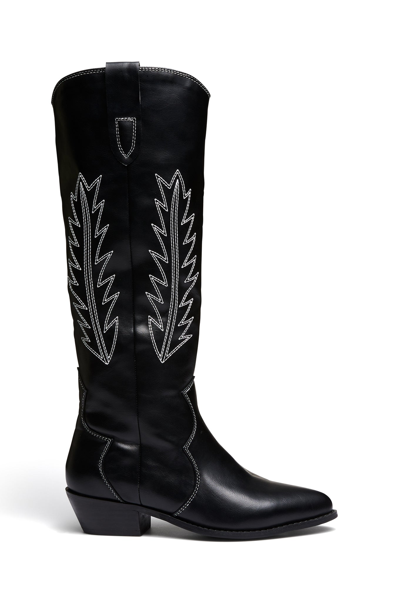 Therapy Bonnie Boot Black/White by Selfie Leslie