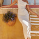 Miriam On-Off Shoulder Midi Dress White