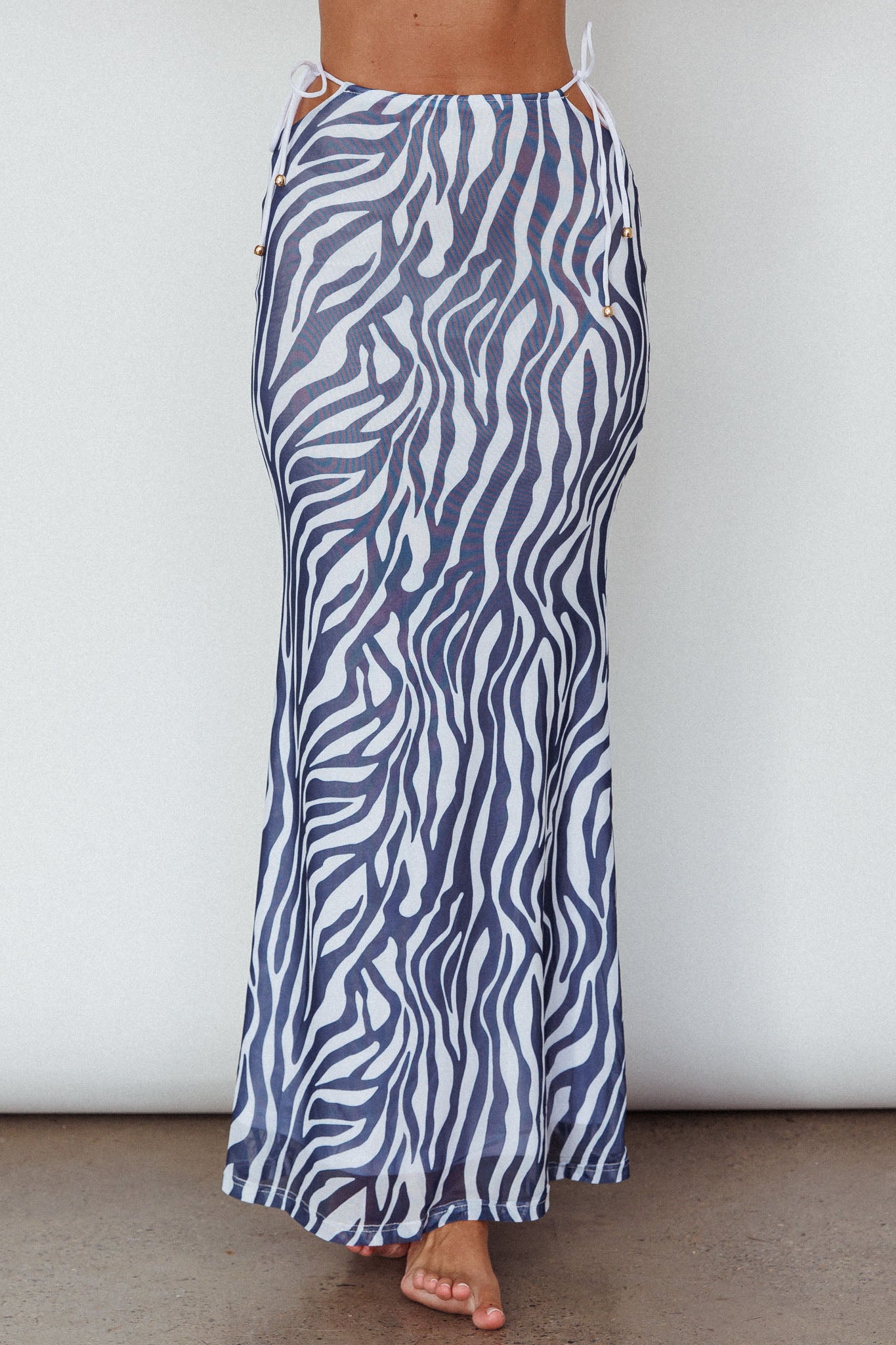 Just Like That Multiway Midi Dress & Scarf Navy by Selfie Leslie