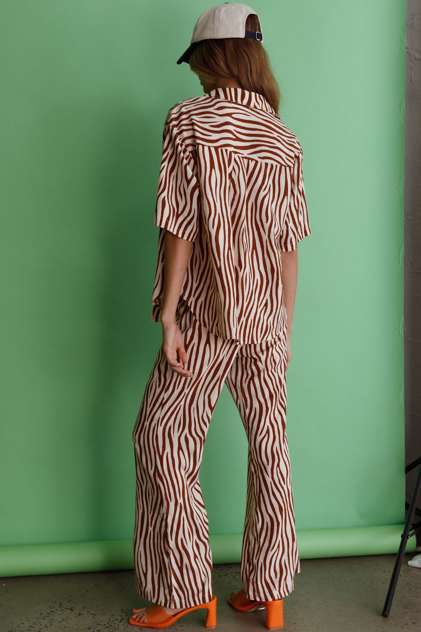 Just A Hunch Pants Zebra Brown– Selfie Leslie
