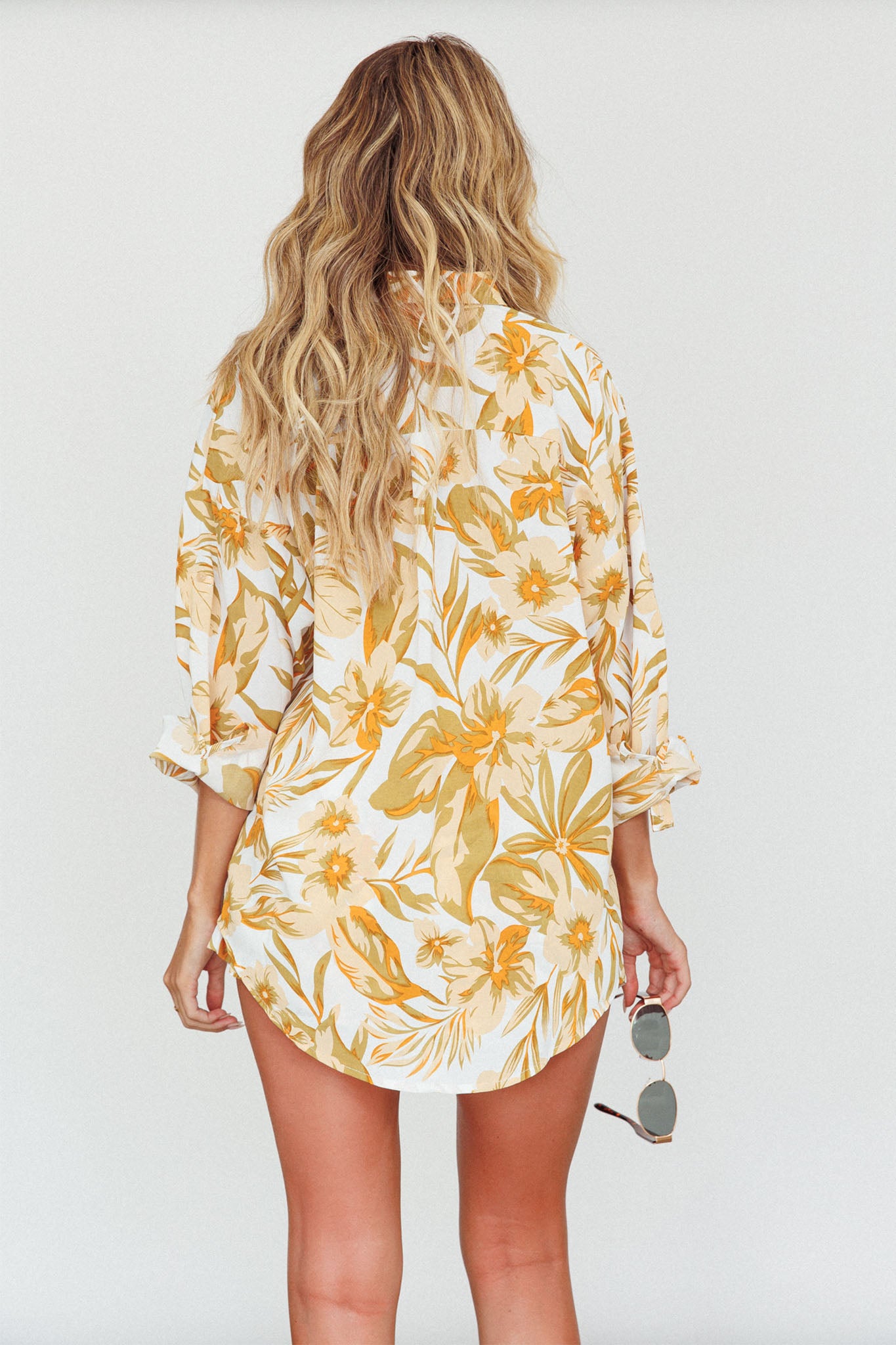 Home Stretch Shorts Tropical Peach by Selfie Leslie