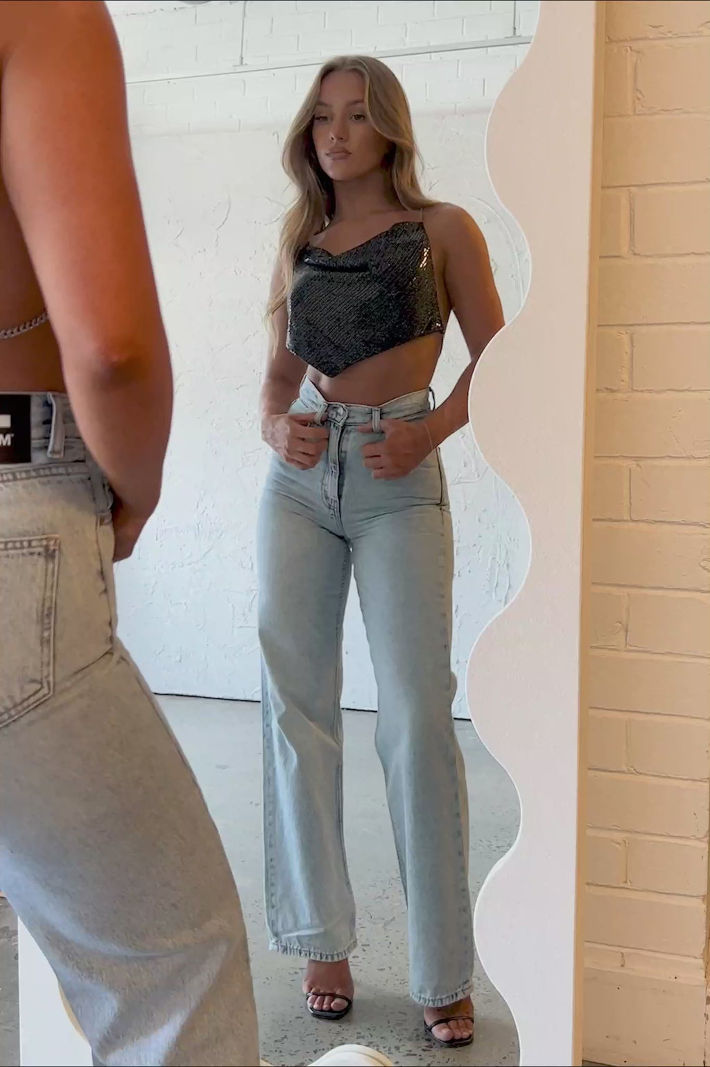 DR DENIM Echo Jeans Bleach Sky