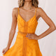 Eugenie Cami Strap Embellished Sun Dress Sunset