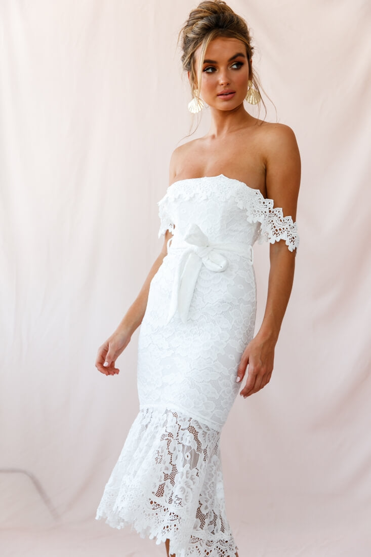 white lace bodycon wedding dress Amazon.com: MITILLY Women Boho Lace Wedding Dress Vintage Long Sleeve Maternity Bodycon Mermaid Maxi Dresses for Cocktail Party Small Apricot : Clothing, Shoes & Jewelry