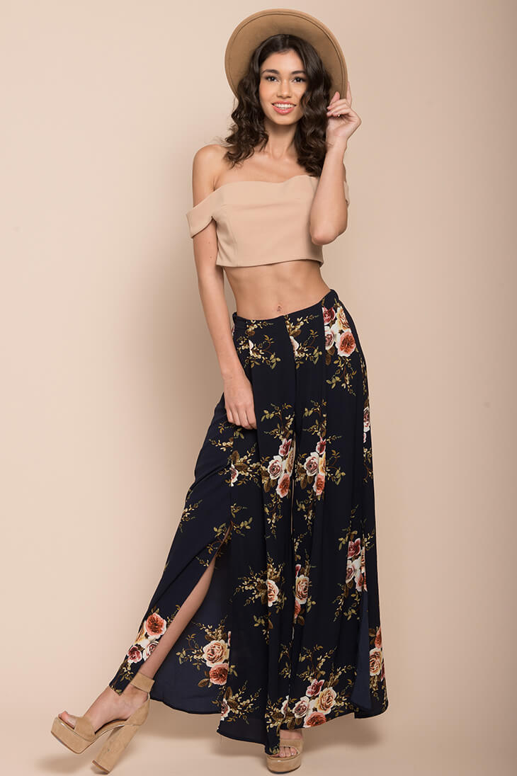 Kaya Floral Pants by Selfie Leslie