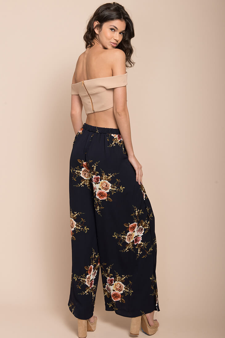 Kaya Floral Pants by Selfie Leslie